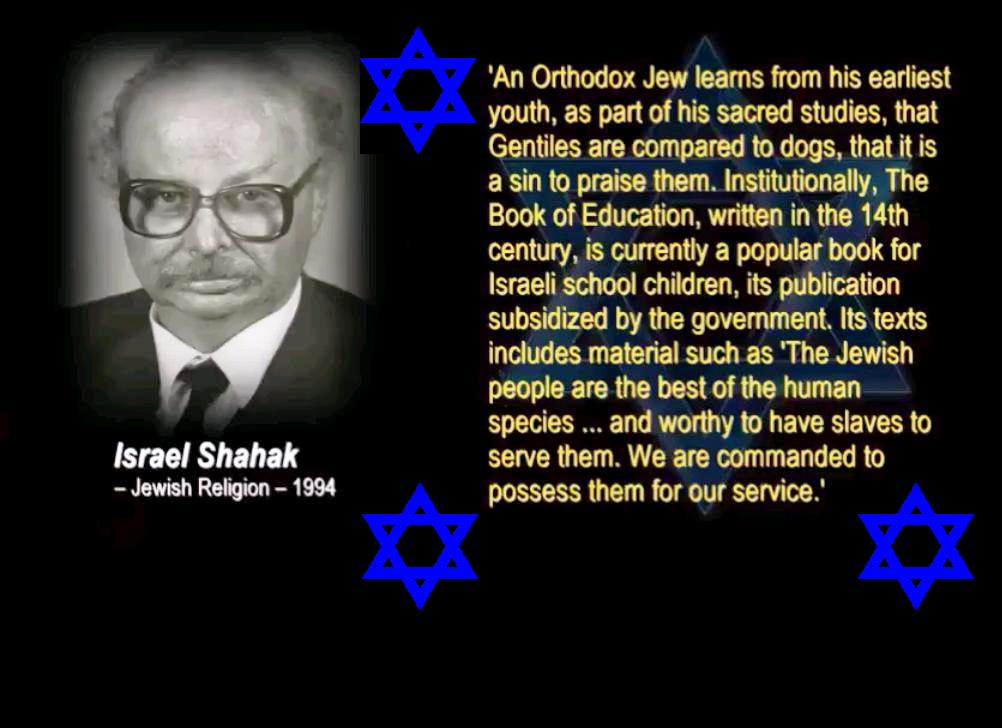 quote Israel Shahak 1994 quote Israel Shahak 1994