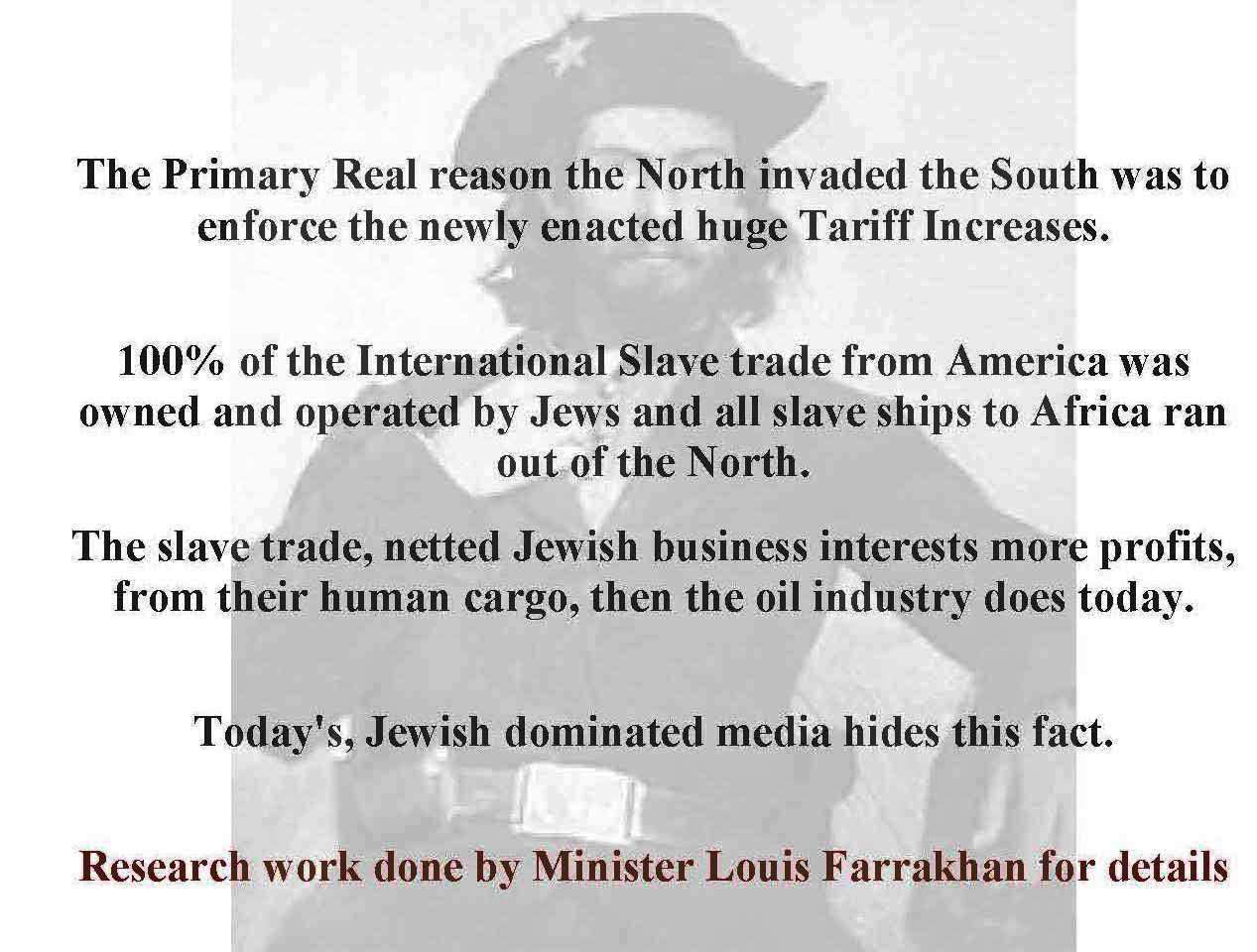 100% of the International Slave trade 100% of the International Slave trade
