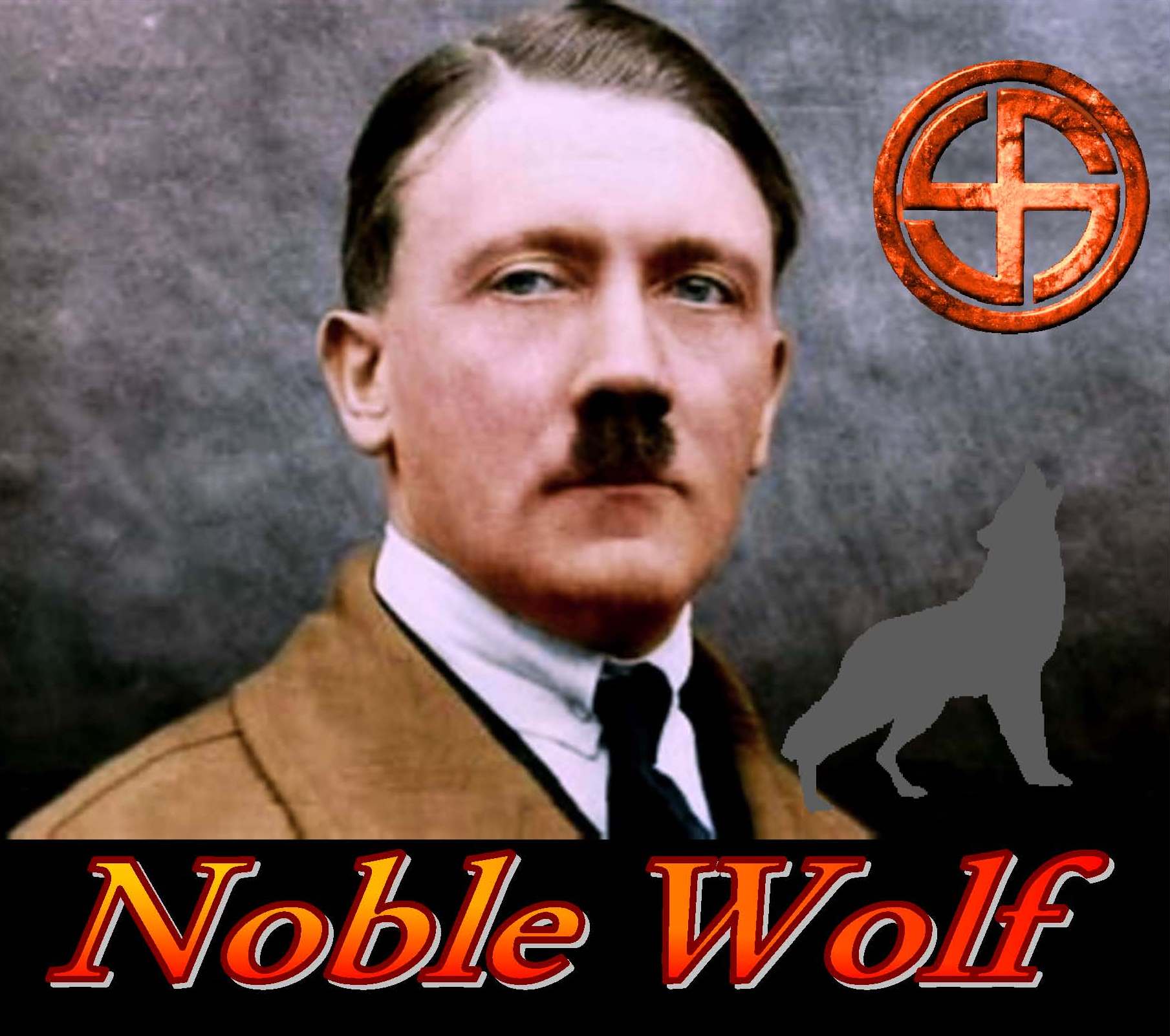 Adolf Hilter - Noble Wolf t-shirt