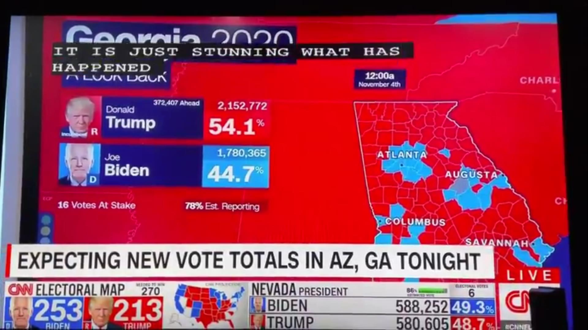 GEORGIA Vote Rigging CAUGHT ON LIVE TV 2020