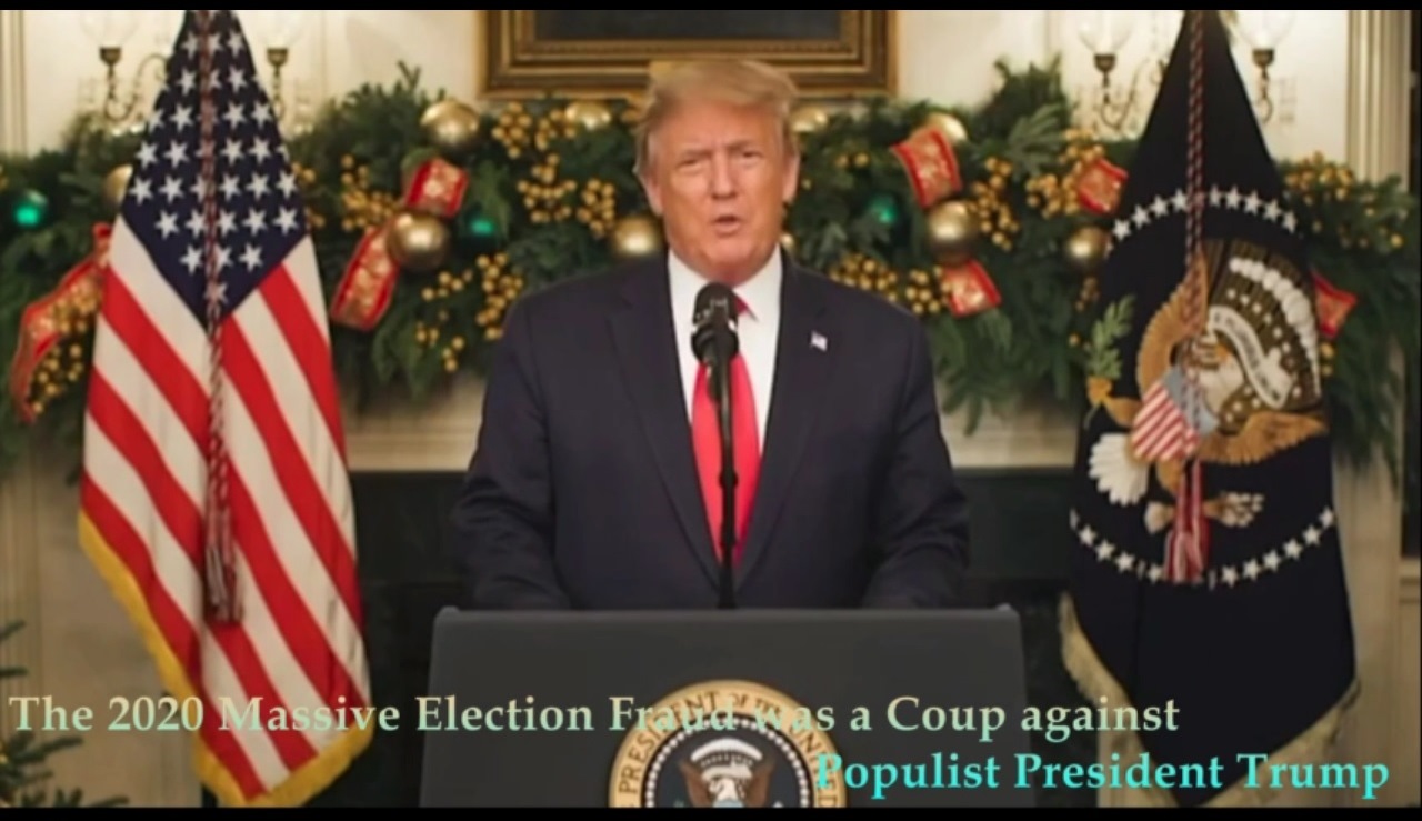 Populist President Trump's Speech exposing Massive Election Fraud